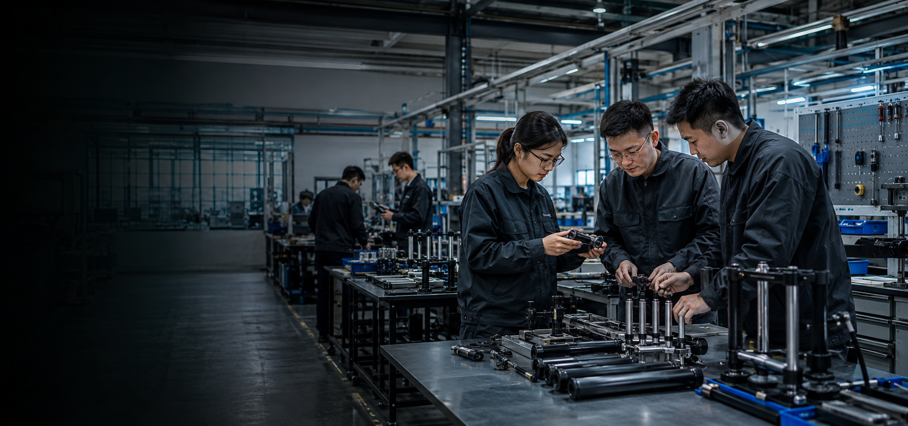 TEKY manufacturing scene